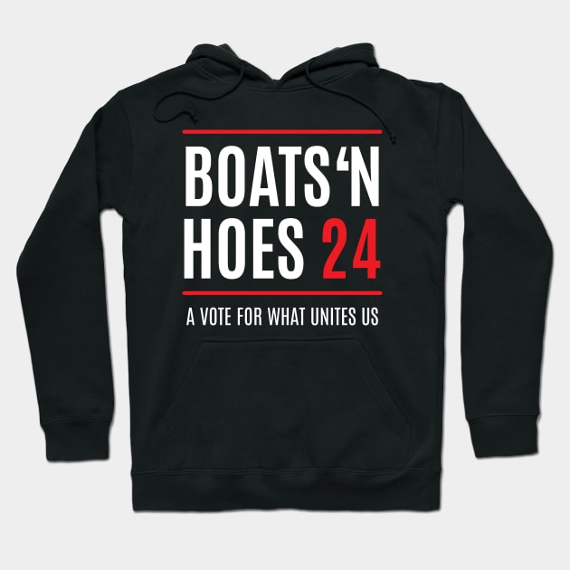 Boats And Hoes Hoodie by graphictone